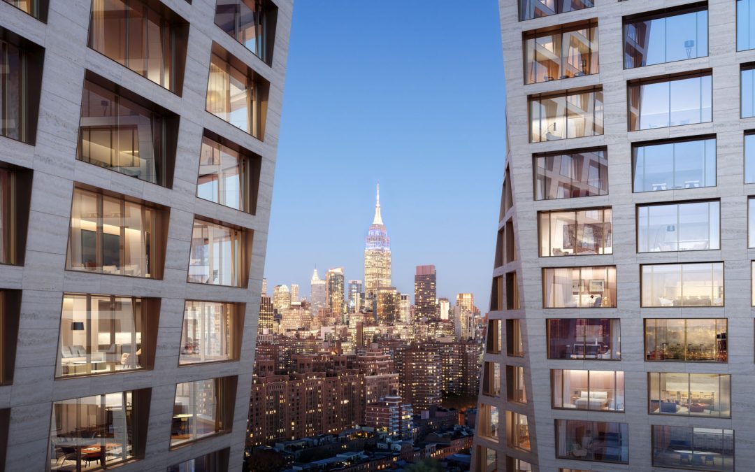 A closer look at BIG’s rotating towers on the High Line