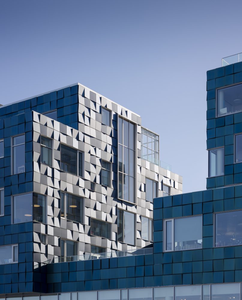 C. F. Møller Architects wrapped this Danish school with thousands of solar panels